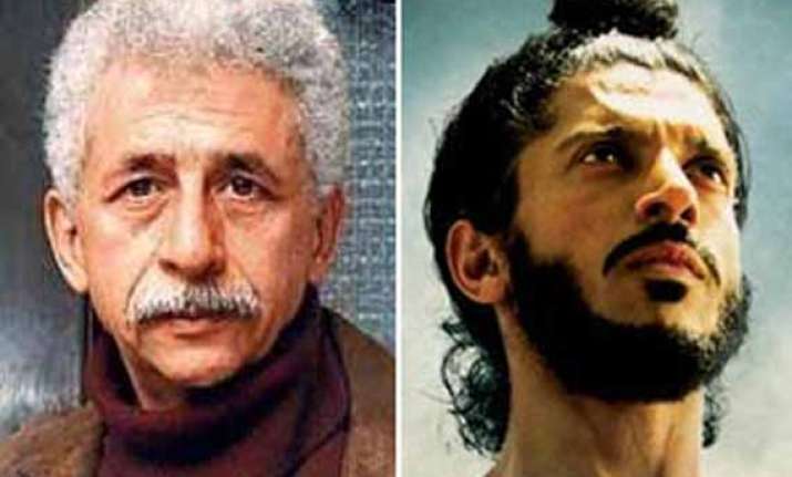 farhan akhtar over naseeruddin shah criticism of bhaag
