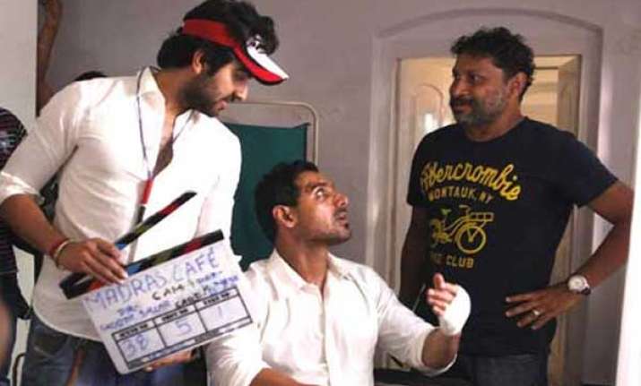 first schedule of madras cafe completed in south india