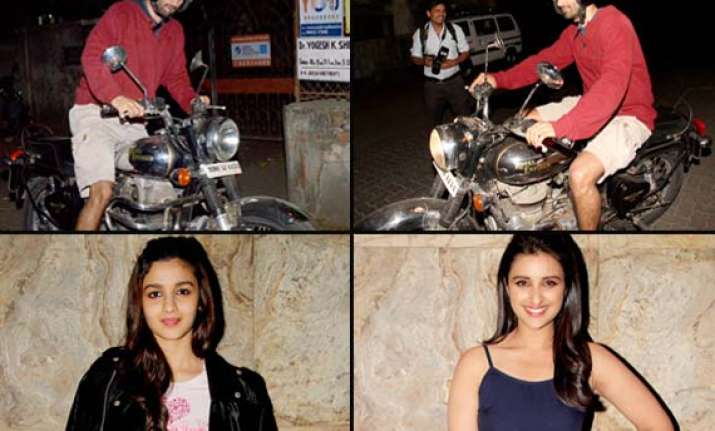hassee toh phasee special screening aditya roy came riding