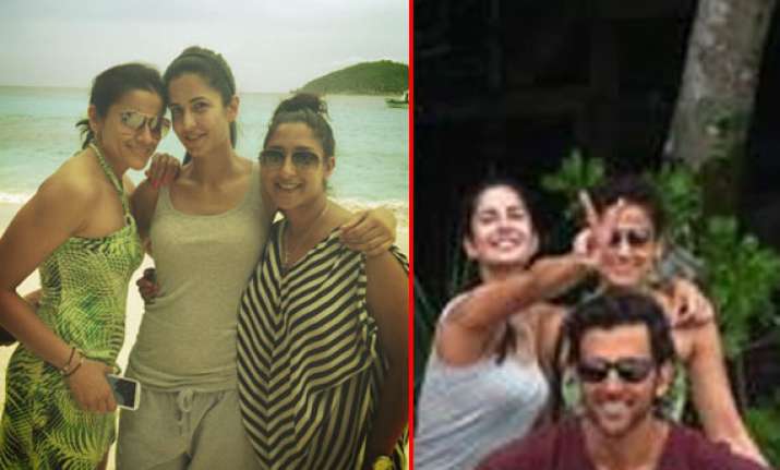 hrithik katrina spotted on the sets of bang bang view pics