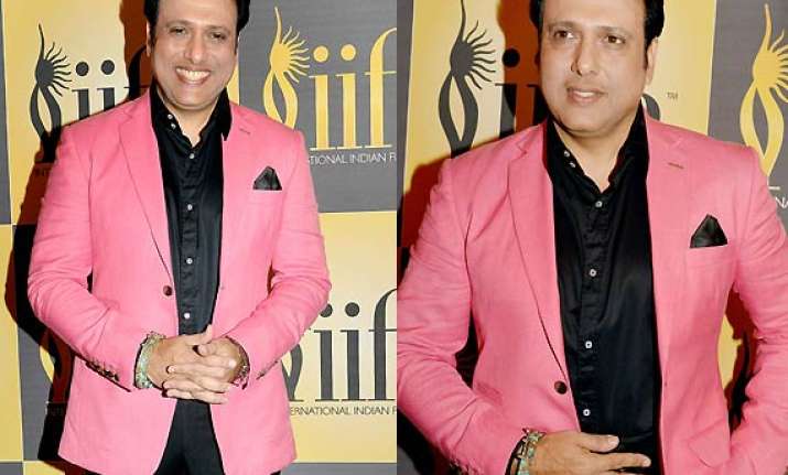 iifa 2014 govinda unveils first look of abhinay chakra see