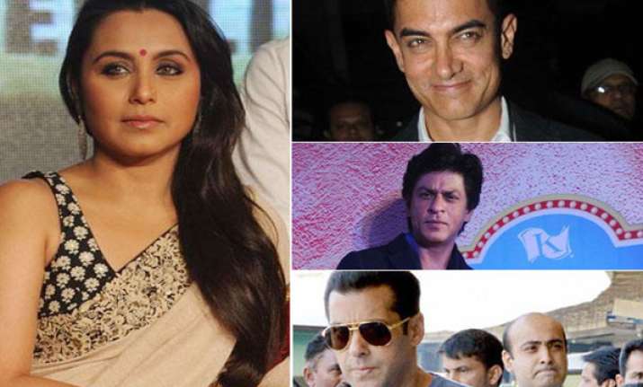 i ve soft corner for salman shah rukh and aamir rani mukerji