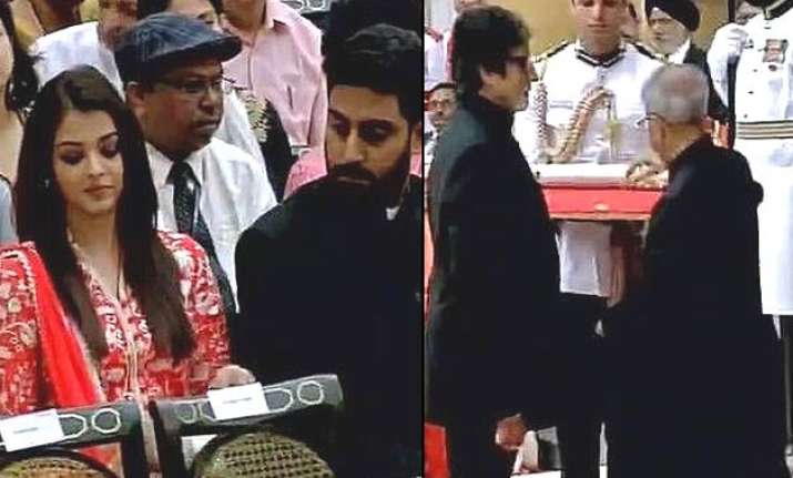 emotional aishwarya abhishek and shweta feel proud as