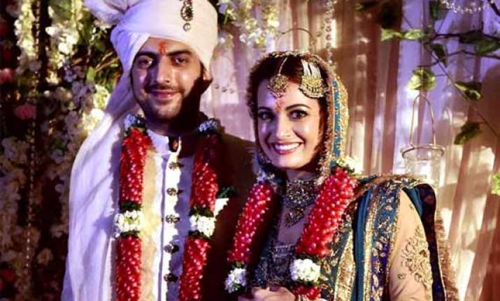 dia mirza marries longtime partner sahil sangha