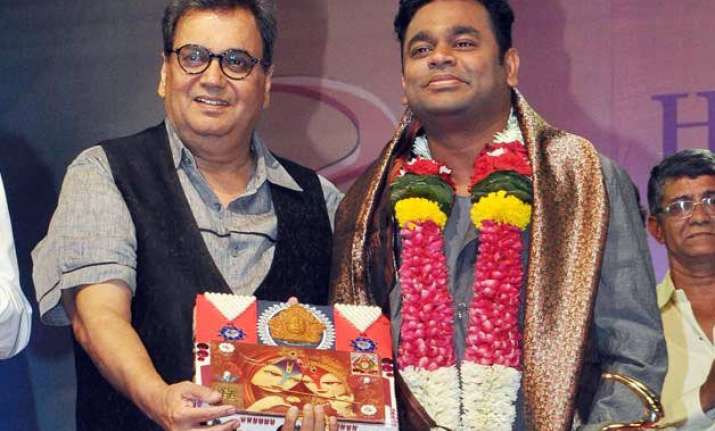 subhash ghai was first to approach a.r. rahman for bollywood