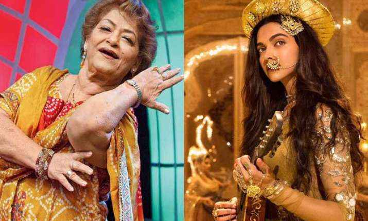 saroj khan impressed with deepika padukone s dance in