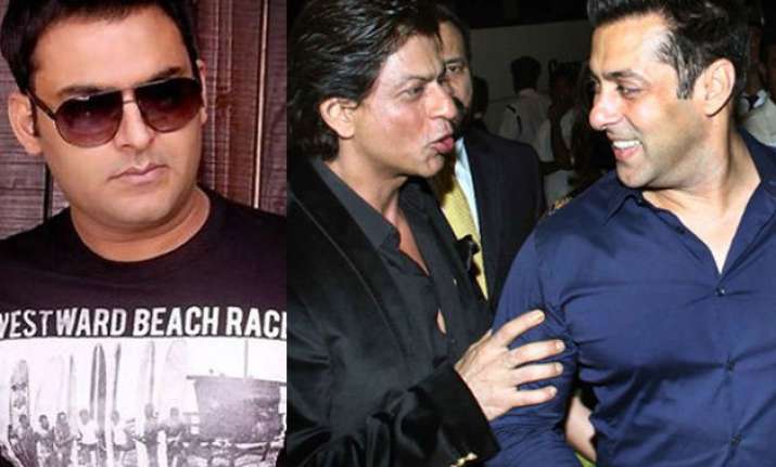 will kapil sharma start war between shah rukh and salman