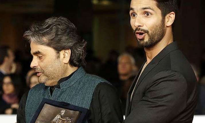 haider wins at rome film festival shahid shraddha expresses