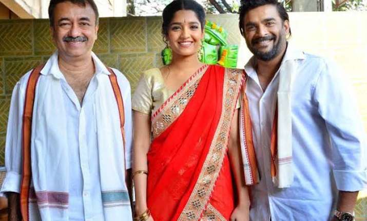 r. madhavan celebrates pongal with ritika singh rajkumar