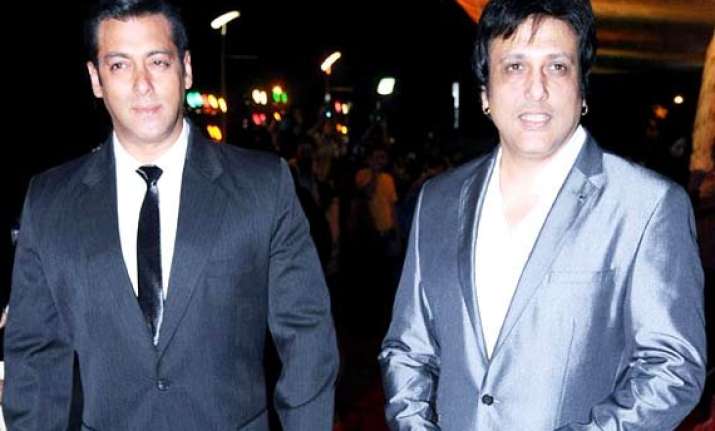 no arty film with salman says govinda