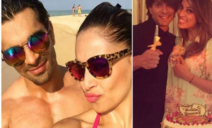 see pics karan singh grover celebrates 34th birthday with