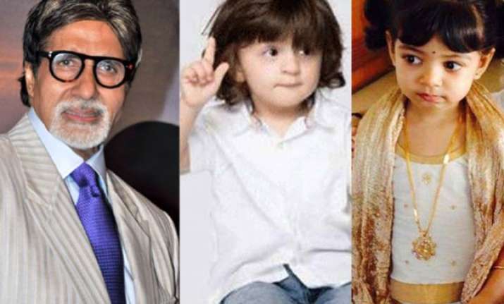 amitabh bachchan wishes to see aaradhya abram as onscreen