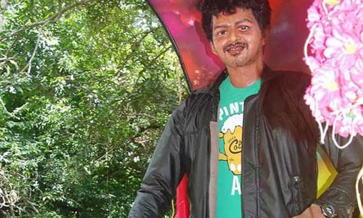 fans unveil tamil actor vijay s statue