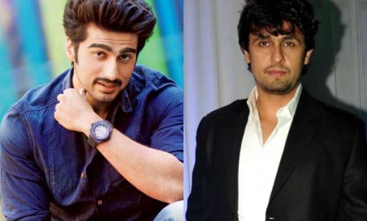 arjun kapoor wants sonu nigam to be his voice