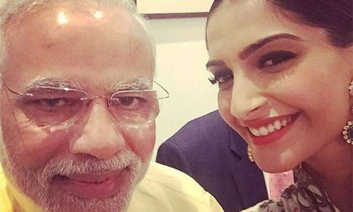 narendra modi becomes bollywood s most loved selfie
