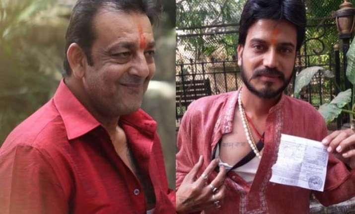 sanjay dutt is finally free. meet munnabhai s craziest fan