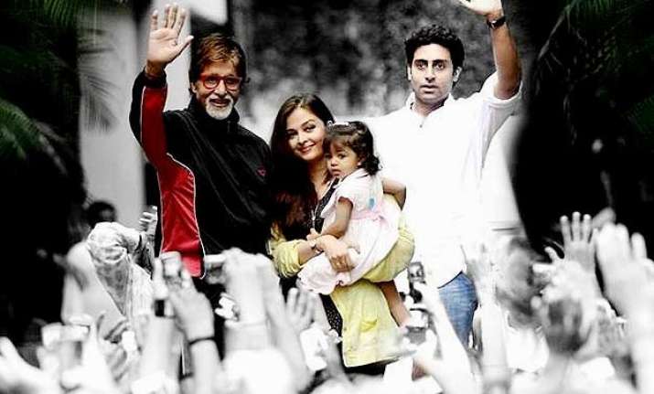 amitabh bachchan s fans left aaradhya apprehensive