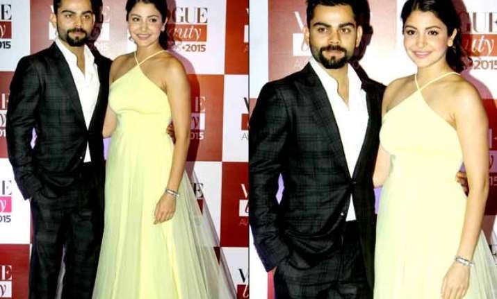 virat kohli and anushka sharma romantic night out at vogue