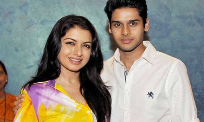 bhagyashree s son abhimanyu is getting trained to join films