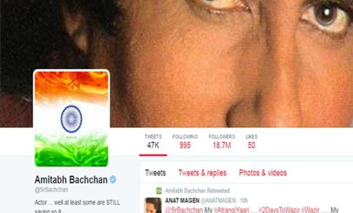 big b changes profile picture to indian flag after