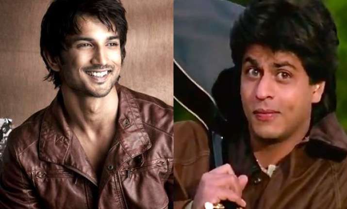 sushant singh rajput admits imitating srk