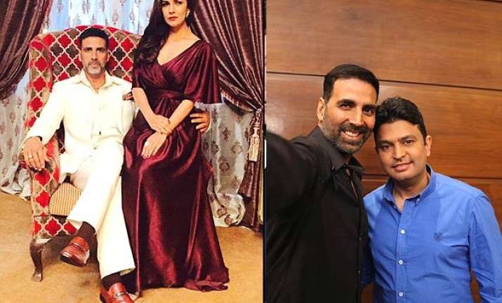 airlift first look akshay kumar nimrat kaur seems all royal