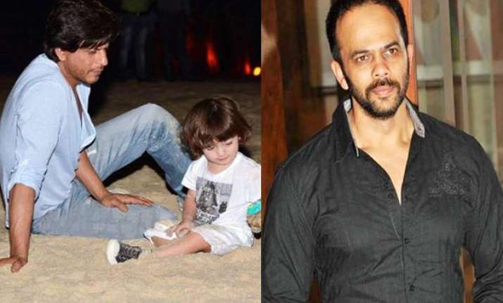 abram learnt to play with cars from rohit shetty srk