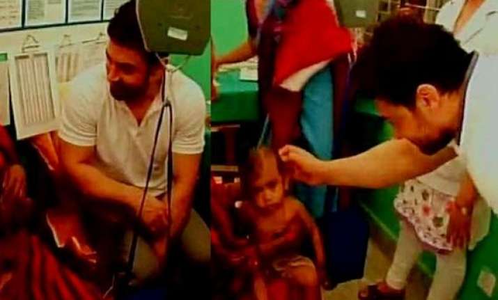 aamir khan in nepal for unicef nutrition programme