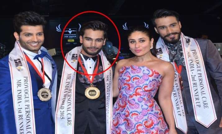 rohit khandelwal bags provogue personal care mr. india 2015
