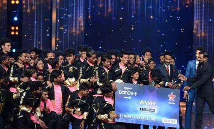 v company wins dance plus