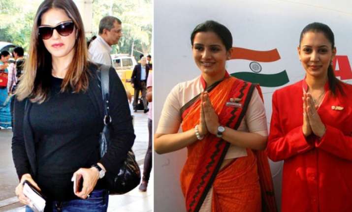 bizzare when sunny leone s hotness made an airport staff
