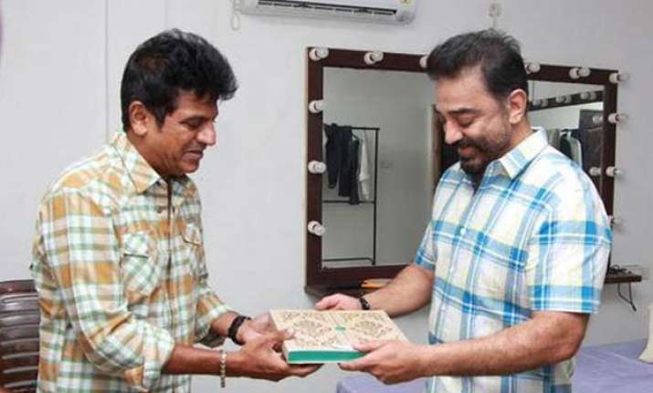 shivrajkumar invites rajinikanth kamal for daughter s