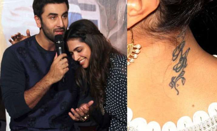 Deepika Padukones RK Tattoo Removed  video Dailymotion