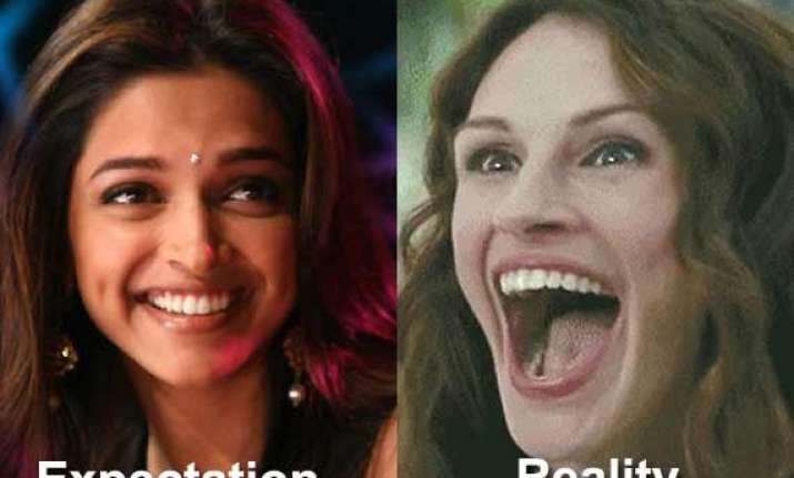expectation vs. reality our very own uproarious bollywood