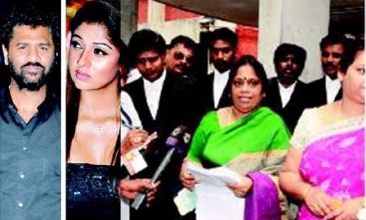 wife challenges prabhu deva s extra marital relationship in