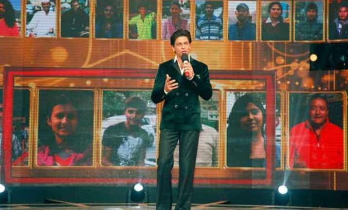 when srk got auctioned on tv show