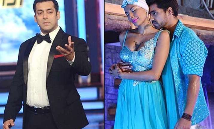 bigg boss 8 salman khan promises to come back rahul dimpy s