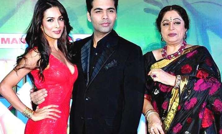 hot malaika witty karan and strict kirron are back with