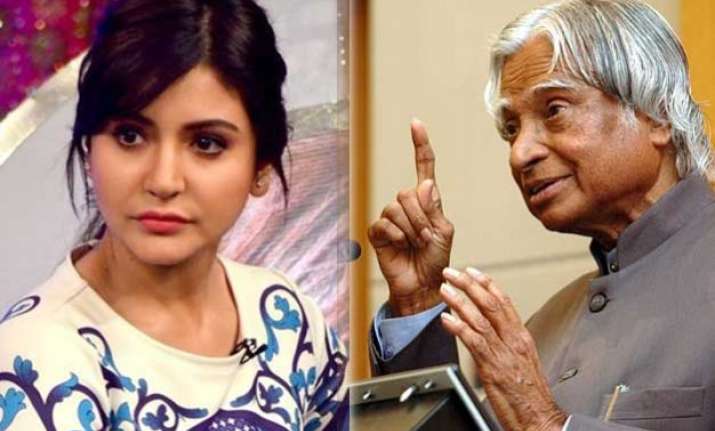 anushka sharma paid tribute to dr. abdul kalam with wrong