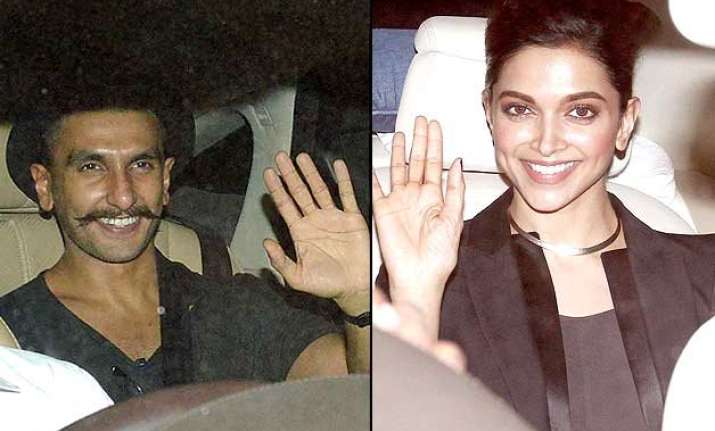 Ranveer Singh Praises Deepika Padukone Piku. Piku Screening Pics ...