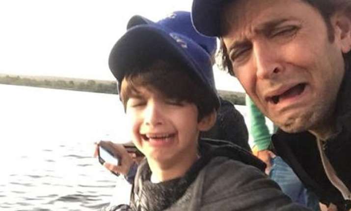 hrithik roshan takes kids crocodile hunting