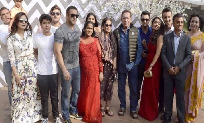 salman khan hosts star studded baby shower for little