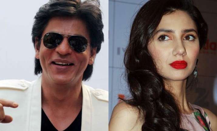 shah rukh is the best co star mahira khan could ask for.