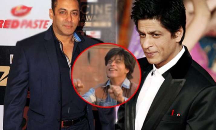 salman khan is the jabra fan of shah rukh. here s the proof