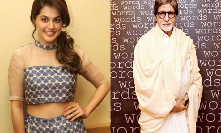 taapsee pannu amitabh bachchan to shoot for shoojit sircar