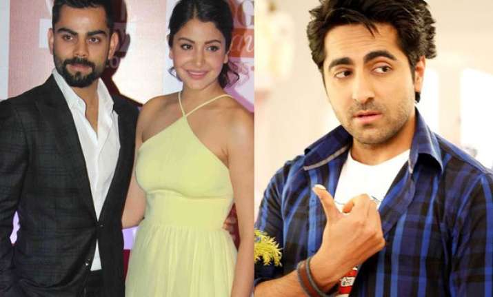 ooppss did ayushmann khurrana just make fun of virat kohli