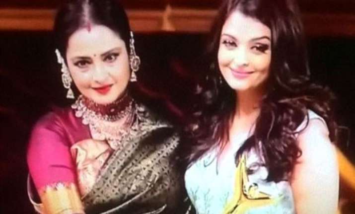 when amitabh s bahu aishwarya bachchan calls rekha maa