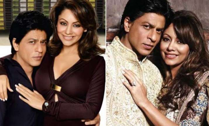 shah rukh khan and gauri khan s unseen and rare images