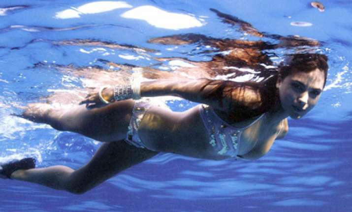i was a hydrophobic until blue happened says lara dutta