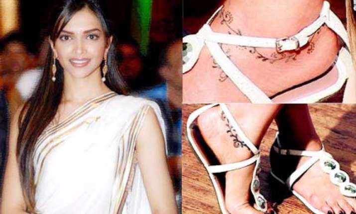 Deepika Sports A New Tattoo, This Time On Her Ankle | Bollywood News